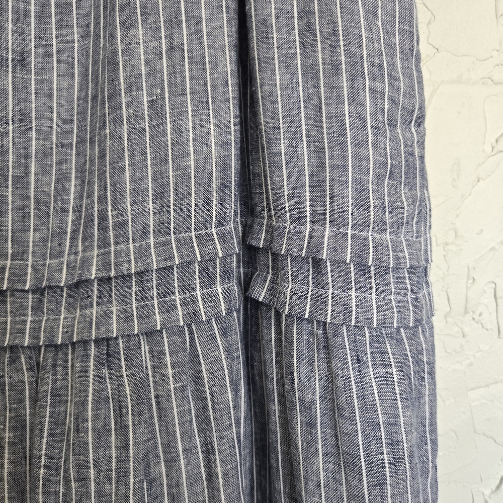Quince Blue Striped Maxi Dress - Picture 10 of 15